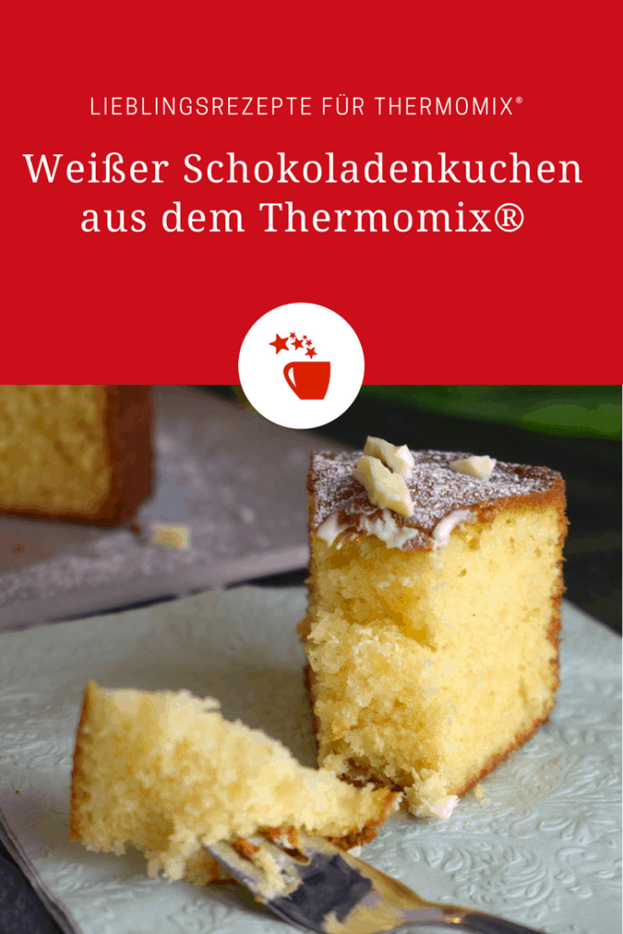 Weißer Schokoladenkuchen – Rezept für den Thermomix®