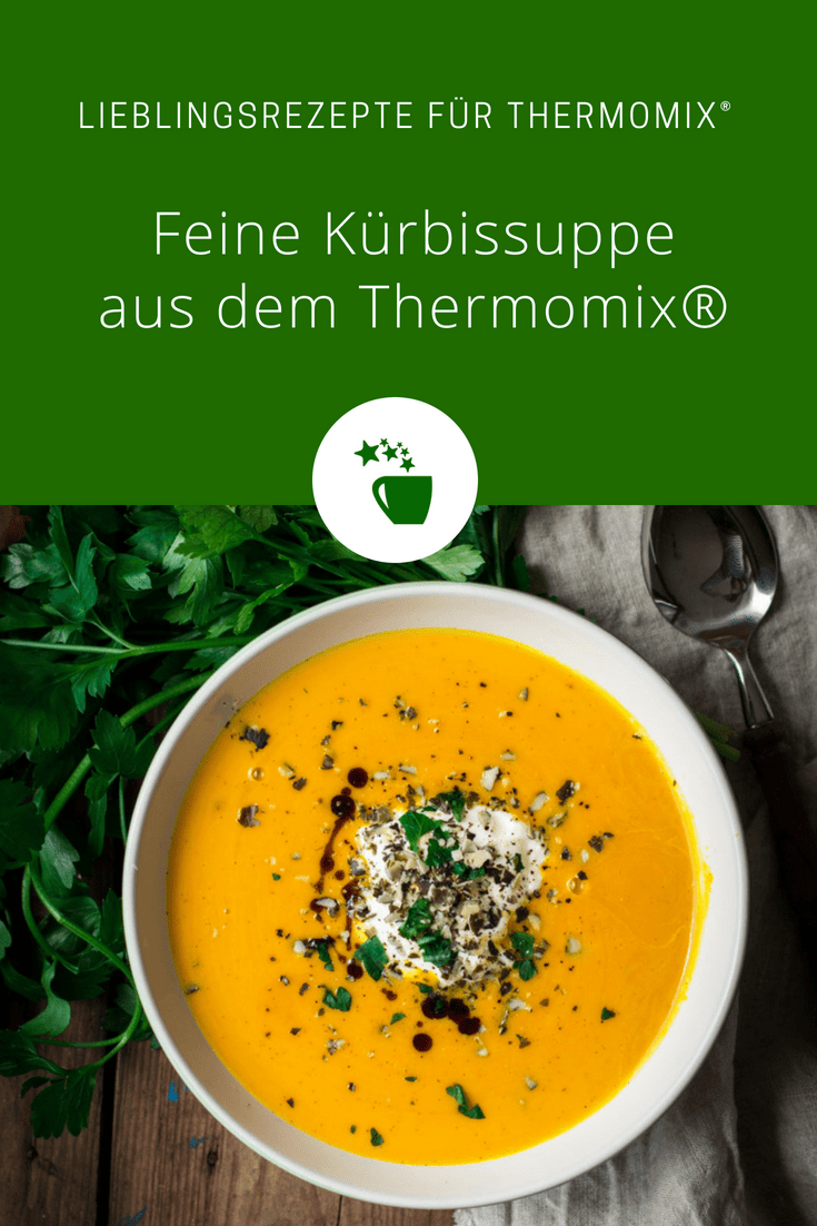 Feine Kürbissuppe aus dem Thermomix® – Foto: Désirée Peikert