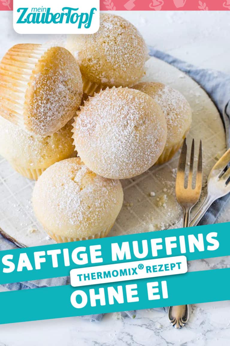 Saftig, süß und lecker: Muffins ohne Ei – Rezept für den Thermomix®