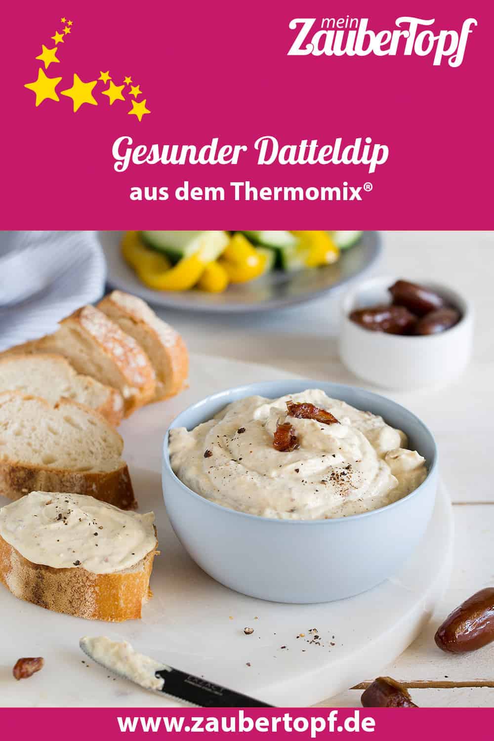 Der legendäre Datteldip – Rezept für den Thermomix®