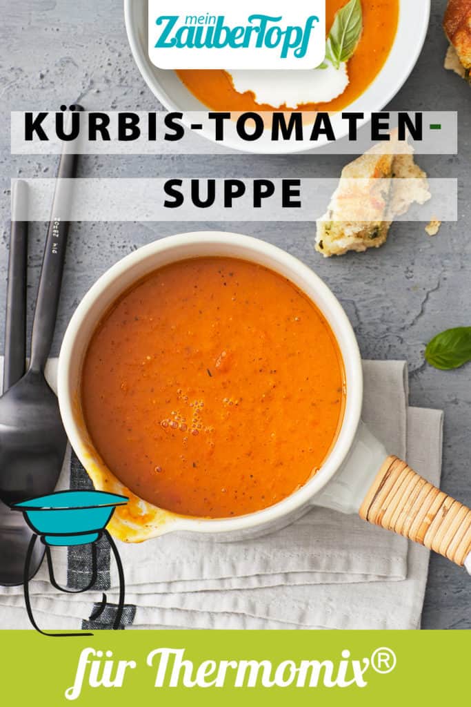 Kürbis-Tomaten-Suppe – Rezept für den Thermomix®