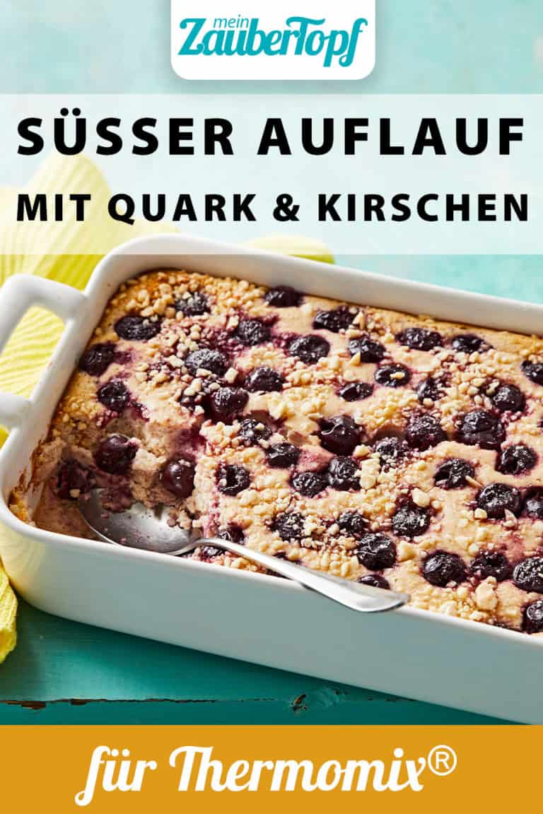 Süßer Auflauf mit Kirschen – Rezept für den Thermomix®