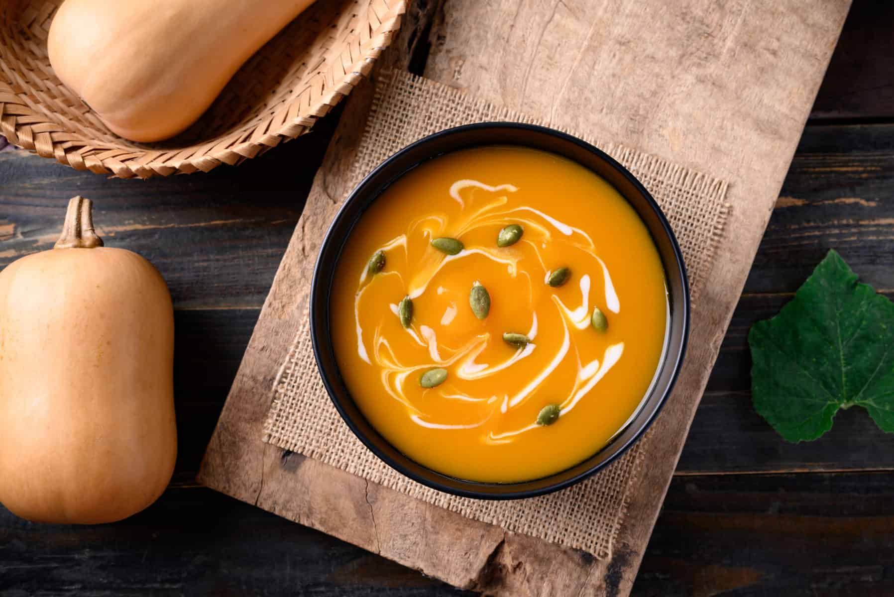 Butternut-Kürbissuppe – Rezept für den Thermomix®