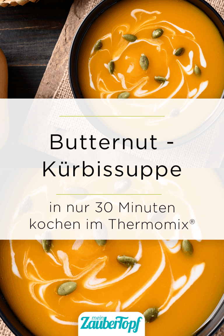 Butternut-Kürbissuppe – Rezept für den Thermomix®