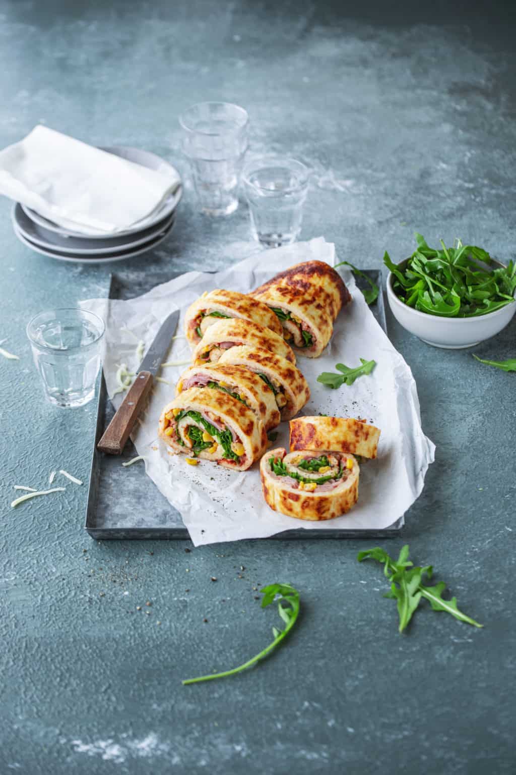 Low-Carb-Pizzarolle – Rezept Für Den Thermomix®