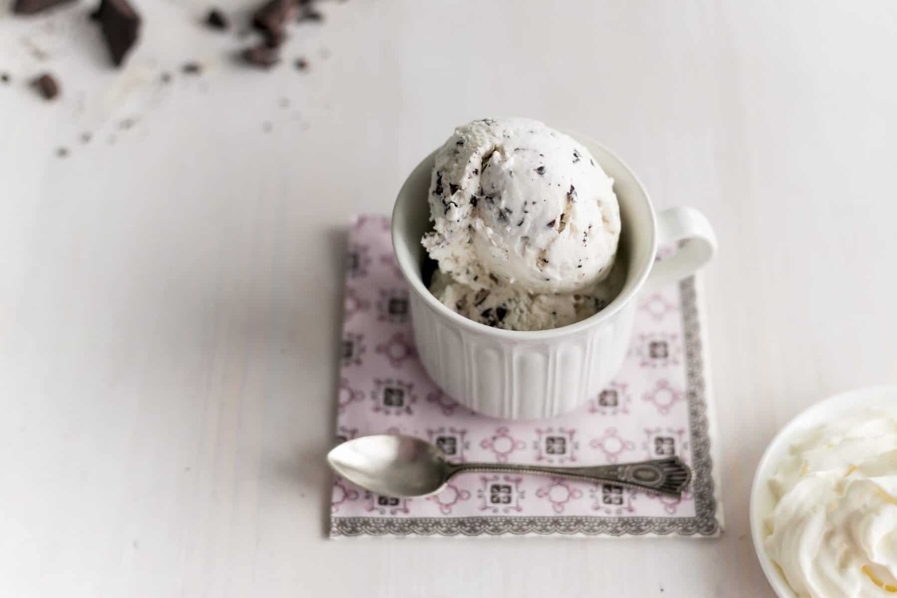 Das cremigste Stracciatella-Eis