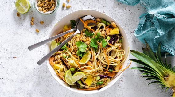 Spaghetti-Salat Tropicana – Foto: Tina Bumann