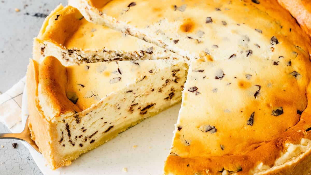 Stracciatella Käsekuchen mit dem Thermomix® – Foto: Désirée Peikert