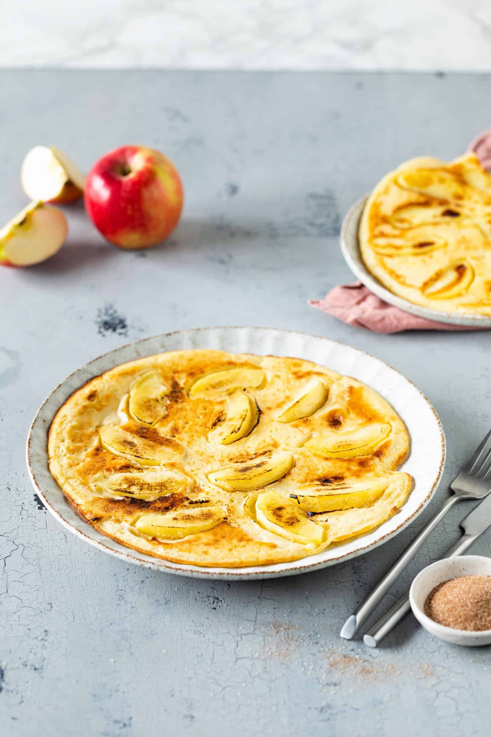 Klassische Apfelpfannkuchen mit dem Thermomix® – Foto: Kathrin Knoll