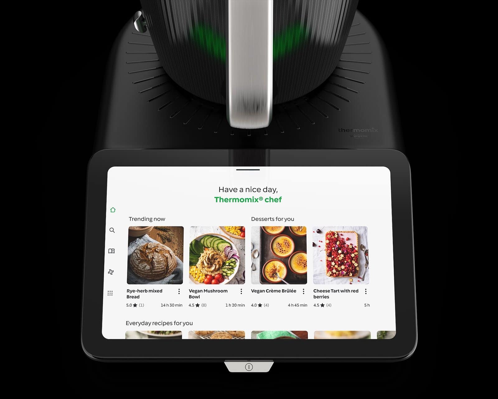 Das große Display des Thermomix® TM7 – Foto: Vorwerk